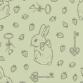 Load image into Gallery viewer, Flopsy Wallpaper
