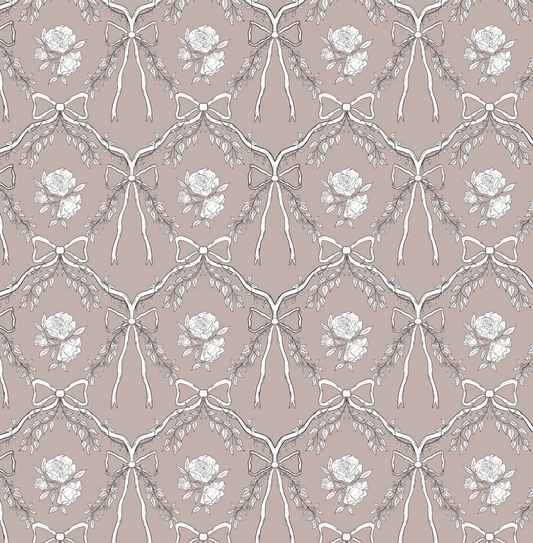 Lysa Wallpaper by Painted Hawk Design