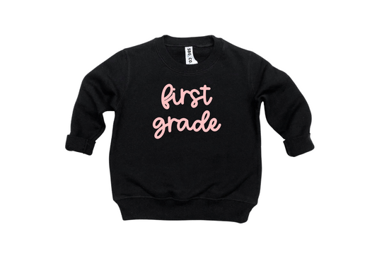 First Grade Girly Pullover