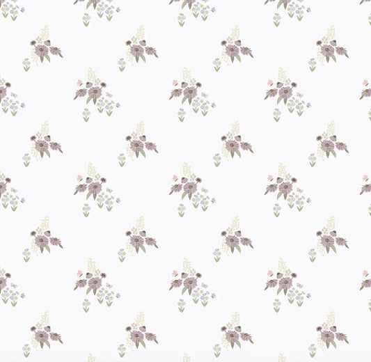 Daisie Wallpaper by Linen and Paper Design