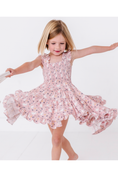 Load image into Gallery viewer, Belle Bunny Smocked Tank Dress

