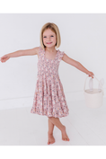 Load image into Gallery viewer, Belle Bunny Smocked Tank Dress
