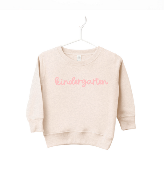 Kindergarten Girly Pullover