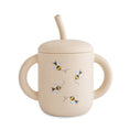 Load image into Gallery viewer, Silicone Training Cup + Straw
