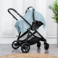 Load image into Gallery viewer, Baby Car Seat Cover in Sky Blue
