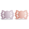 Load image into Gallery viewer, FRIGG Lucky Symmetrical Silicone Pacifier 2-Pack (0-6 Months)
