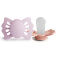 Load image into Gallery viewer, FRIGG Lucky Symmetrical Silicone Pacifier 2-Pack (0-6 Months)

