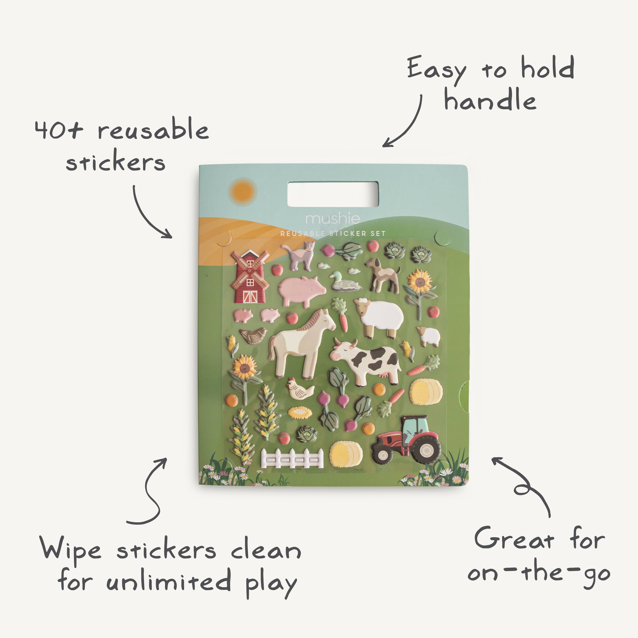 Reusable Sticker Set