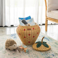 Load image into Gallery viewer, Strawberry Wicker Rattan Basket
