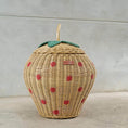 Load image into Gallery viewer, Strawberry Wicker Rattan Basket
