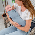 Load image into Gallery viewer, Muslin Swaddle Blanket in Pacific Blue, 1 Pack
