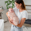 Load image into Gallery viewer, Muslin Swaddle Blanket in Blush Sun, 1 Pack
