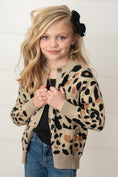 Load image into Gallery viewer, Leopard Button Sweater
