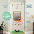 Load image into Gallery viewer, Camper Food Truck & Kitchen Doorway Storefront | Pretend Play Toy for Kids
