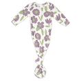 Load image into Gallery viewer, Knotted Gown - Purple Floral
