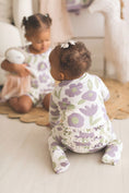 Load image into Gallery viewer, Cozy Romper - Purple Floral
