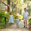 Load image into Gallery viewer, Leila Dress With Back to School Embroidery
