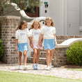 Load image into Gallery viewer, Scalloped Skort in Brighton Blue
