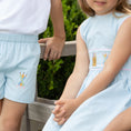 Load image into Gallery viewer, Liam Shorts with Back to School Embroidery
