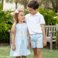Load image into Gallery viewer, Leila Dress With Back to School Embroidery

