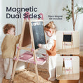 Load image into Gallery viewer, Tiny Land® Pink Magnitales Easel & Paper Roll Set

