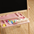 Load image into Gallery viewer, Tiny Land® Pink Magnitales Easel & Paper Roll Set
