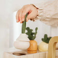 Load image into Gallery viewer, Tiny Land® Wooden Play Kitchen for Toddlers - Honey Kitchenette Pretend Cooking Set
