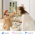 Load image into Gallery viewer, Tiny Land® Wooden Play Kitchen with Storage for Creative Toddlers
