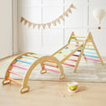 Load image into Gallery viewer, Tiny Land® Pikler Triangle 7-in-1 Montessori Climbing Set
