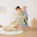 Load image into Gallery viewer, Tiny Land® Pikler Triangle 7-in-1 Montessori Climbing Set
