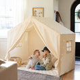 Load image into Gallery viewer, Tiny Land® Kids Tent – Large Cozy Tent with Star Lights
