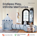 Load image into Gallery viewer, Tiny Land® Compact Adventure 3-in-1 Play Tunnel With no Balls
