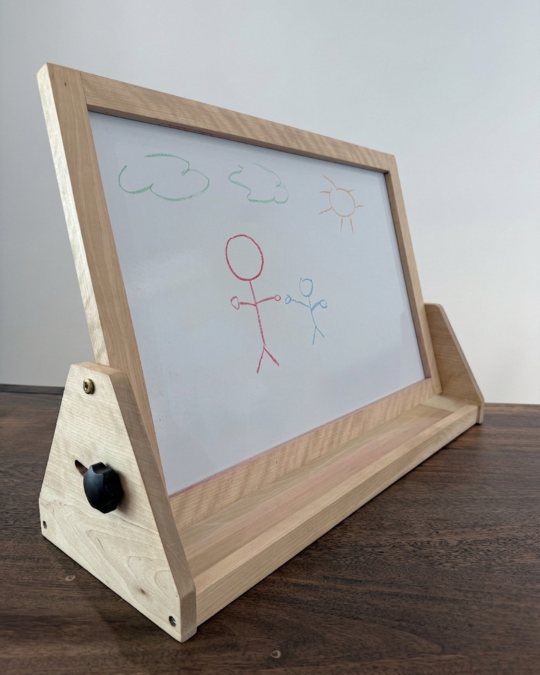 Wooden Tabletop Easel | 3-in-1 Magnetic Art Station