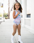 Load image into Gallery viewer, Pop Star Tassle Leotard
