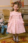 Load image into Gallery viewer, MARIE ANTOINETTE FLORAL SMOCKED DRESS
