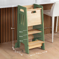 Load image into Gallery viewer, Standing Toddler Tower with Sliding Safety Door
