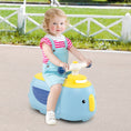 Load image into Gallery viewer, Toddler Ride on Toy with Trailer and Light Music
