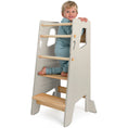 Load image into Gallery viewer, Adjustable Toddler Kitchen Tower with Safety Bars
