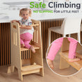 Load image into Gallery viewer, Standing Toddler Tower with Sliding Safety Door
