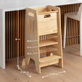 Load image into Gallery viewer, Standing Toddler Tower with Sliding Safety Door
