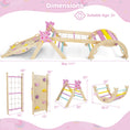 Load image into Gallery viewer, Triangle Set 8-in-1 Foldable Baby Climbing Toys Astronaut/Unicorn Theme
