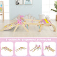 Load image into Gallery viewer, Triangle Set 8-in-1 Foldable Baby Climbing Toys Astronaut/Unicorn Theme
