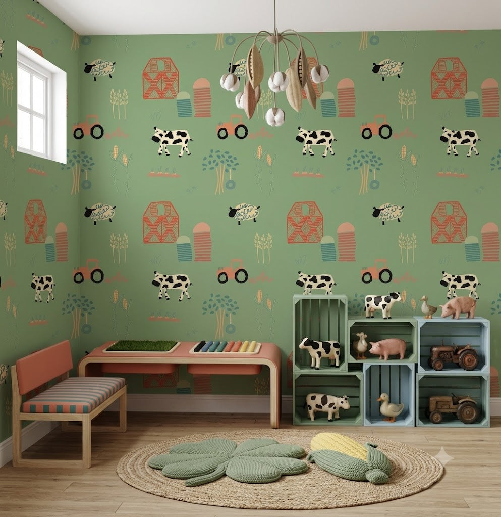 Macdonald Wallpaper by Grumble Co. Designs