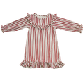 Load image into Gallery viewer, Red Stripe Bamboo Cozy Gown
