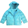 Load image into Gallery viewer, Car Seat Coat | The Road Coat Down - Aqua
