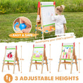 Load image into Gallery viewer, Tiny Land® 3-in-1 Art Easel & Paper Roll Set
