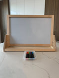 Load image into Gallery viewer, Wooden Tabletop Easel | 3-in-1 Magnetic Art Station
