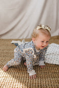 Load image into Gallery viewer, Blue Meadow Ruffle French Terry Set
