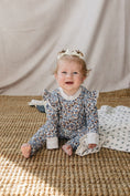 Load image into Gallery viewer, Blue Meadow Ruffle French Terry Set
