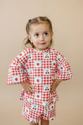 Load image into Gallery viewer, Shorts Set | Strawberry Gingham

